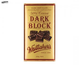 Whittaker's 惠特克 黑巧克力 250克（50%可可）